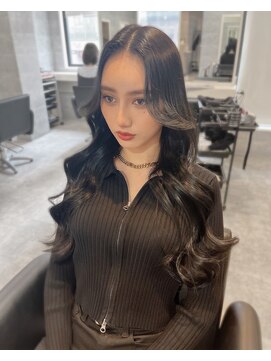 ベル(BEL) 【韓国風】10代、20代◎ロングレイヤーヨシンモリまき