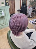 シルバー×パープル