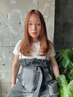 〈ブリーチなし〉カット＋ダブルカラー＋トリートメント￥13000