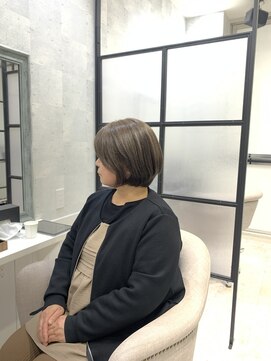 イーズ バイ インス(Yeeee.s by INCE) 白髪ぼかし/白髪改善カラー/ショート/透明感カラー/脱白髪染め