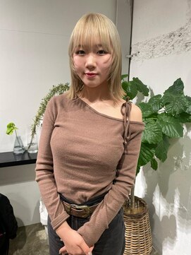 クリアーオブヘアー 栄南店(CLEAR of hair) ハイトーンボブ/osumi