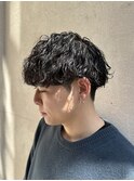 波巻きパーマ/メンズパーマ/メンズマッシュ