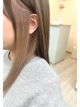 レイズ(rays.) アッシュブラウン、インナーミルクティーベージュ