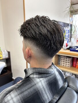 ヘアーサロンオギシマ ナチュラル×フェードカット