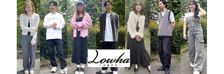 ローハ アゲオ(Lowha -ageo-)のサロンヘッダー
