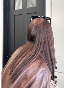 ジラソル(girasol) 透明感ブラウン＋イルミナカラー＋前髪カット