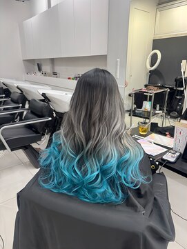 アライブ ハラジュク(ALIVE harajuku) 【ALIVE yu-ki 私にしかできないバレイヤージュ】