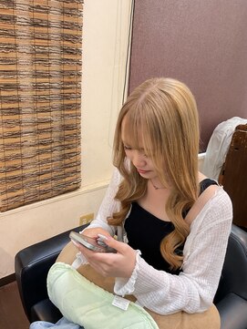 ヘアー クレアシオン 髪工房(Hair Creation) 重さを生かした艶髪ロング