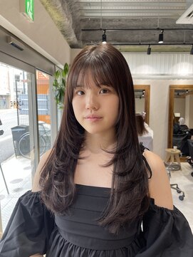 アドア 横浜(ADORE) 【ADORE横浜】ザクザクレイヤーカット×ロング