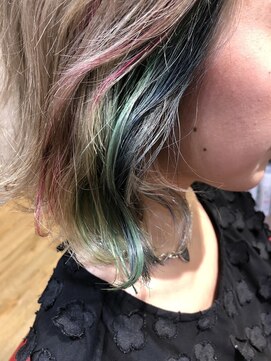 ヘアサロン アティリー(Hair Salon Attirer) 西梅田/ボブ/グレーベージュ/白髪ぼかし/ハイライト/ベージュ