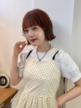 ロンドアベニール 北千住(Lond avenir) 暗めカラー/ボブ顔周り/前髪/レイヤー/髪質改善/縮毛矯正/北千住