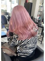 シエンゴールド(CIEN gold)&nbsp;ピンクカラー/ブリーチ/暖色カラー#浜松駅#カラー#ブリーチ