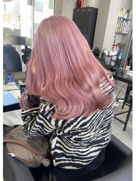 シエンゴールド(CIEN gold) ピンクカラー/ブリーチ/暖色カラー#浜松駅#カラー#ブリーチ