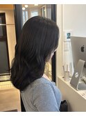 オリーブグレージュ　新宿/髪質改善/グレージュ/透明感カラー