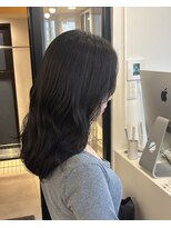 アコロン(acoron)&nbsp;オリーブグレージュ　新宿/髪質改善/グレージュ/透明感カラー