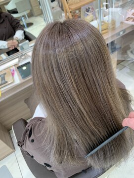 アッシュ 戸田公園店(Ash) グレージュ×バレイヤージュ