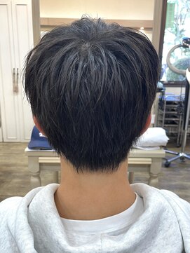 MEN’S HAIR/波巻ツイストスパイラル/フェザーパーマ/中村