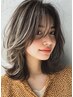 カット＋外国人風ハイライトカラー￥19800→￥16900［白髪ぼかし/柏駅］