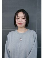 モネ 栄 久屋大通店(monet)&nbsp;ダブルカラーグレージュカラーケアブリーチショートボブ