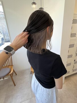 リル 新浜店(LiL) インナーカラー×グレージュ葉田3