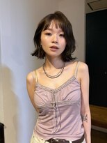 クラフト ヘア デザイン(CRAFT HAIR DESIGN) 大人オン眉のレイヤーボブ