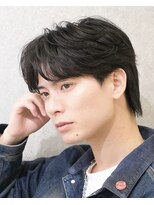 ビカム 名駅EAST(become) 曲がるメンズ縮毛矯正×フェザーセンターパート/名古屋/栄