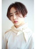 センターバングショート