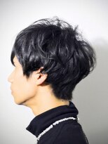 ゴーラウンド ヘアーサロン(go round hair salon) ブラックマッシュ。