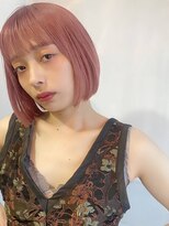 エクー(ECOO)&nbsp;『　アイスピンクカラー×ナチュラルボブ　』　ECOO