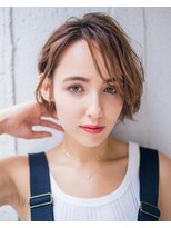 ピズム(PISM)&nbsp;耳かけニュアンスイメチェンボブ/フォギーベージュ