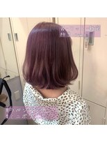 ワット 新宿店&nbsp;【担当 yumi】1ブリーチ くすみラベンダー