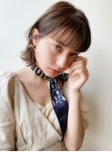 艶髪☆ミディアムネオウルフ☆[大人可愛い 20代 30代 40代]梅田