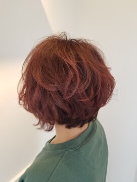 ロアールメイ(LOAOL mei) ピンクベージュ/コーラルピンク/バレイヤージュ