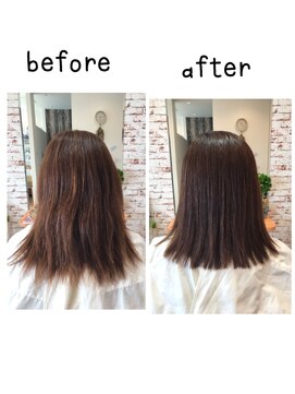 レストタイムマムヘアー(Rest Time Mom hair) 縮毛矯正ミディアム