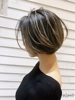 ソーエン ヘアー エイト 札幌駅前店(soen hair eight by HEADLIGHT) バレイヤージュ×ショートボブ851S1413