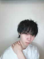 フォルテ 草薙店 【ブロンドウェーブマッシュウルフ】