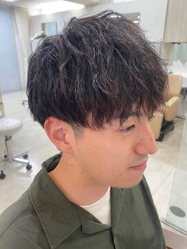 ヘアーメイク ニューヨーク 千駄木店(Hair Make NEWYORK) マッシュ×ツイストスパイラルパーマ