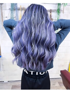 トーク 伊丹本店(TAL'KE) TAL'KE/バレイヤージュ×ラベンダー_1041