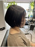 20代/30代/40代/50代/覚王山/千種/前下がりボブ/ボブ