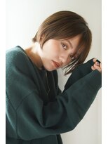 シェル 吉祥寺(shell)&nbsp;大人可愛いヘルシーマニッシュショート☆20代/30代/40代/50代