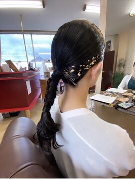 スーペリオル(Superior) ヘアセット/金箔