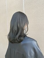 ヘアークリエイションアンズ(Hair creation Andz) カーキアッシュ　くすみからー