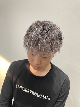 レックス(Rex) 【SNSで大人気！】ツイストパーマ×ホワイトメッシュ！