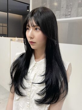 ライリー(riley) ラフレイヤー×ダークグレージュ