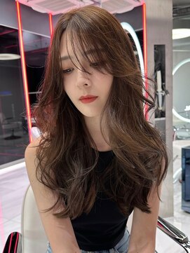 レディアル 渋谷(REDEAL) ワンホンヘア/韓国ヘア/ウルフ/前髪[レイヤーカット/渋谷]