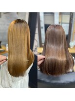 ナチュラル 泉中央店(Natural)&nbsp;泉区　泉中央　縮毛矯正　髪質改善　艶髪カラー