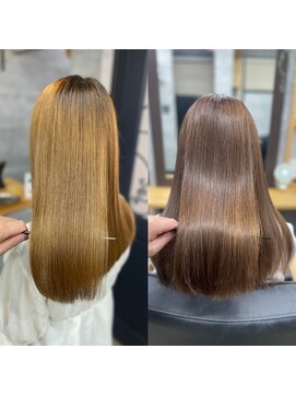 ナチュラル 泉中央店(Natural) 泉区　泉中央　縮毛矯正　髪質改善　艶髪カラー