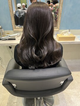 アソビセカンド 原宿(ASOBI 2nd) 前髪/マチルダボブ/ピンクベージュ/インナーグレージュ/ブルー