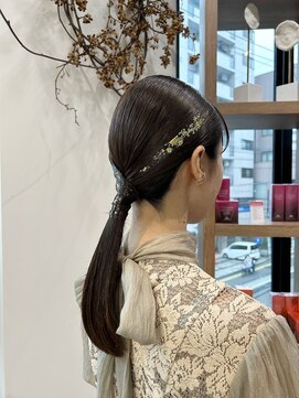 ケンジ 湘南台(KENJE) つやぴたタイトポニー