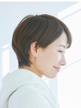 風香 西多賀店 【髪質改善効果】　髪に優しい縮毛矯正＋前下がりボブ・30代40代